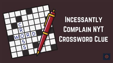 Complain nyt crossword - We have the answer for Bikini’s place crossword clue in case you’ve been struggling to solve this one! Crosswords can be an excellent way to stimulate your brain, pass the time, and challenge yourself all at once. Of course, sometimes there’s a crossword clue that totally stumps us, whether it’s because we are unfamiliar with the …